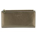 PU-Geldbrse metallic