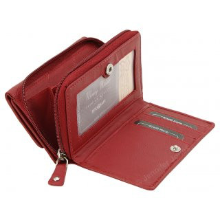 Damenlederb�rse rot