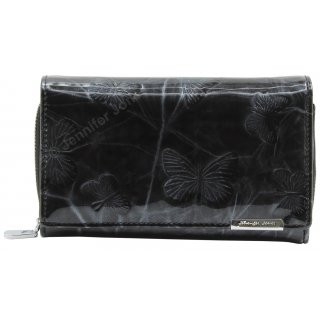 Damenlederb�rse schwarz