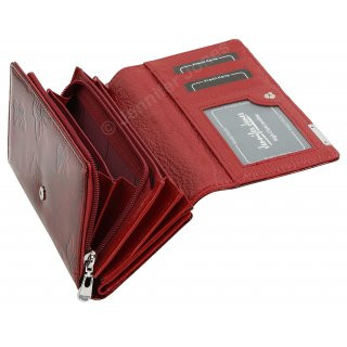 Damenlederb�rse rot