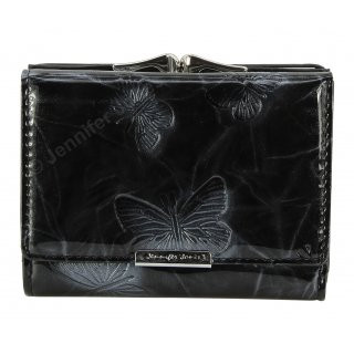 Damenlederb�rse schwarz