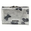 Damenlederb�rse silber