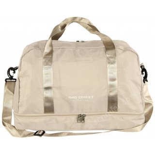 Sport- und Reisetasche beige