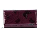 Damenlederbrse purple