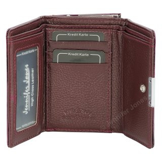 Damenlederbrse purple