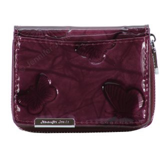 Damenlederbrse purple