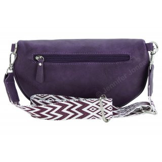 Umhngetasche purple