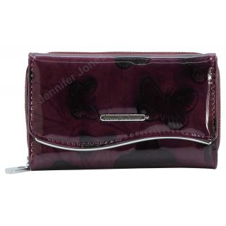 Damenlederbrse purple