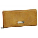 PU-Geldbörse cognac