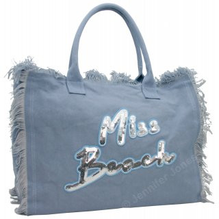 Badetasche blau