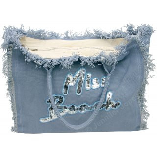 Badetasche blau