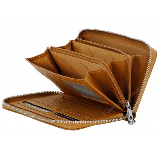 Damenlederb�rse cognac