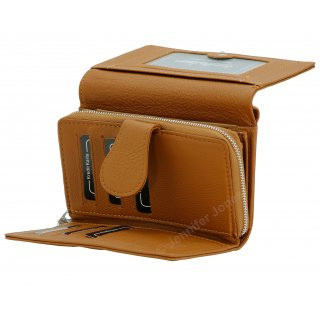 Damenlederb�rse cognac