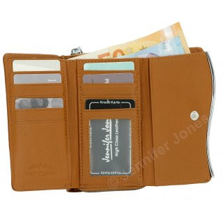 Damenlederb�rse cognac
