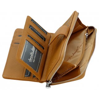 Damenlederb�rse cognac