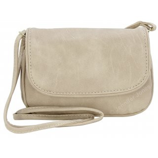 Handtasche beige