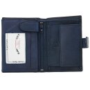 Herrenlederb&ouml;rse navy