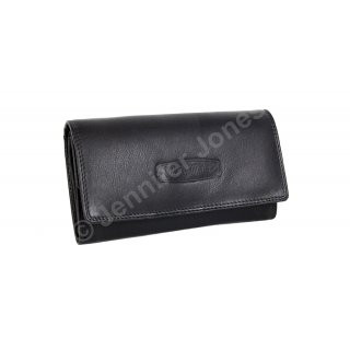 Damenlederb�rse schwarz