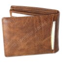 PU-Geldb&ouml;rse Herren cognac