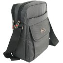 Nylon Herrentasche schwarz